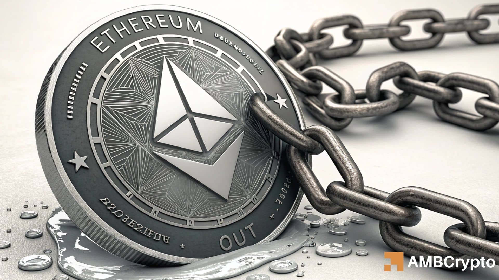 El suministro de ethereum se reduce: Entonces, ¿por qué ETH sigue atrapado debajo de $3,390?