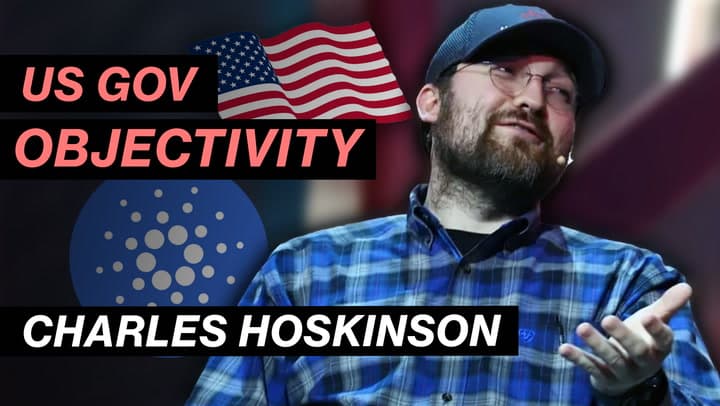 Charles Hoskinson Critiques US Government on Crypto Objectivity